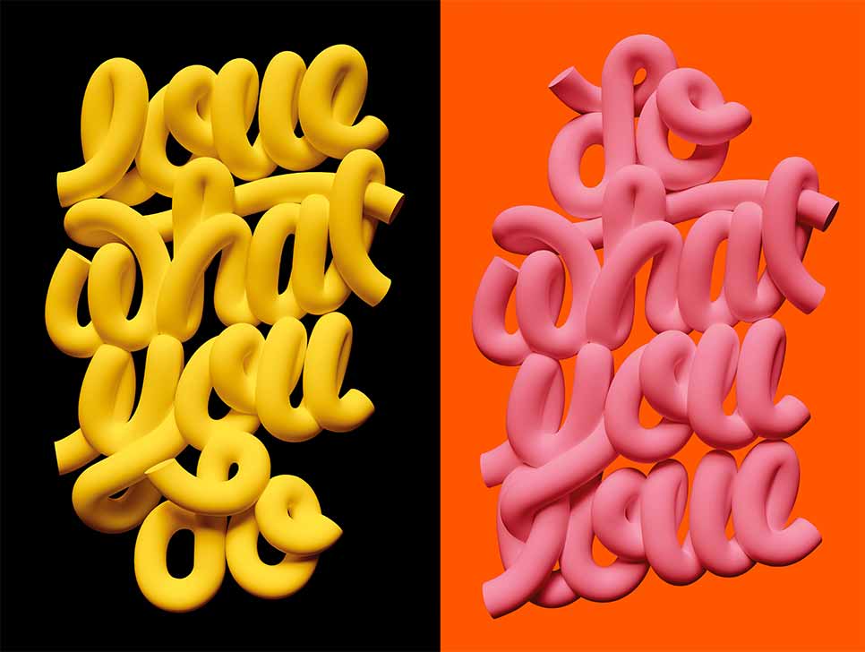 3D-Typography