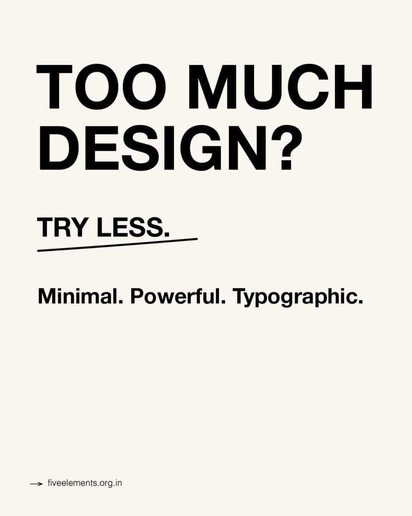 minimal-typography