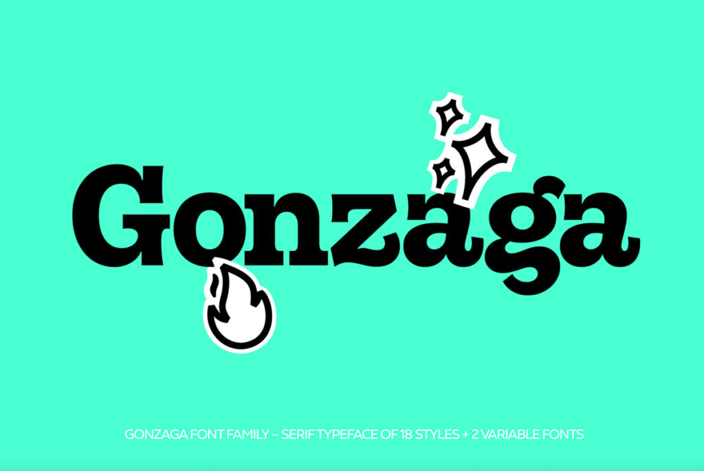 Gonzaga Bold Fonts