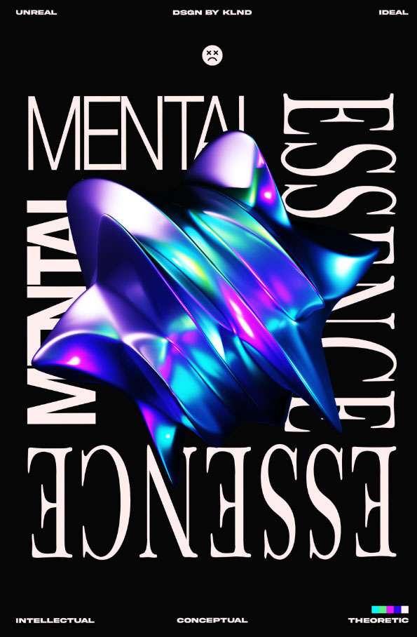 Gradient Color Poster