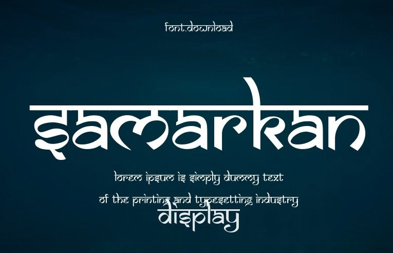 Hindi calligraphy fonts